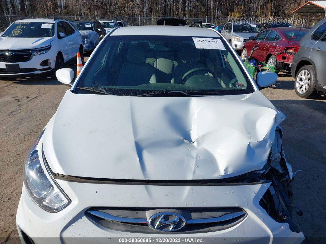 2017 Hyundai Accent Se White vin: KMHCT4AE4HU379042