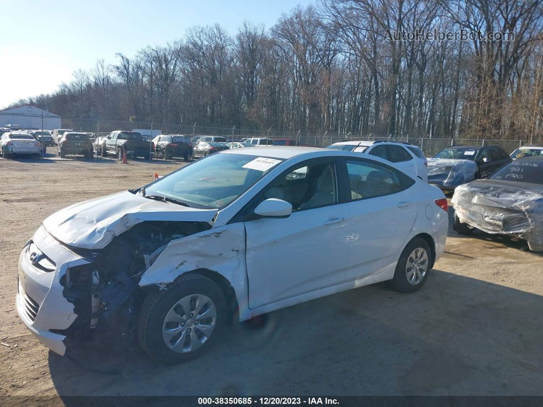 2017 Hyundai Accent Se White vin: KMHCT4AE4HU379042