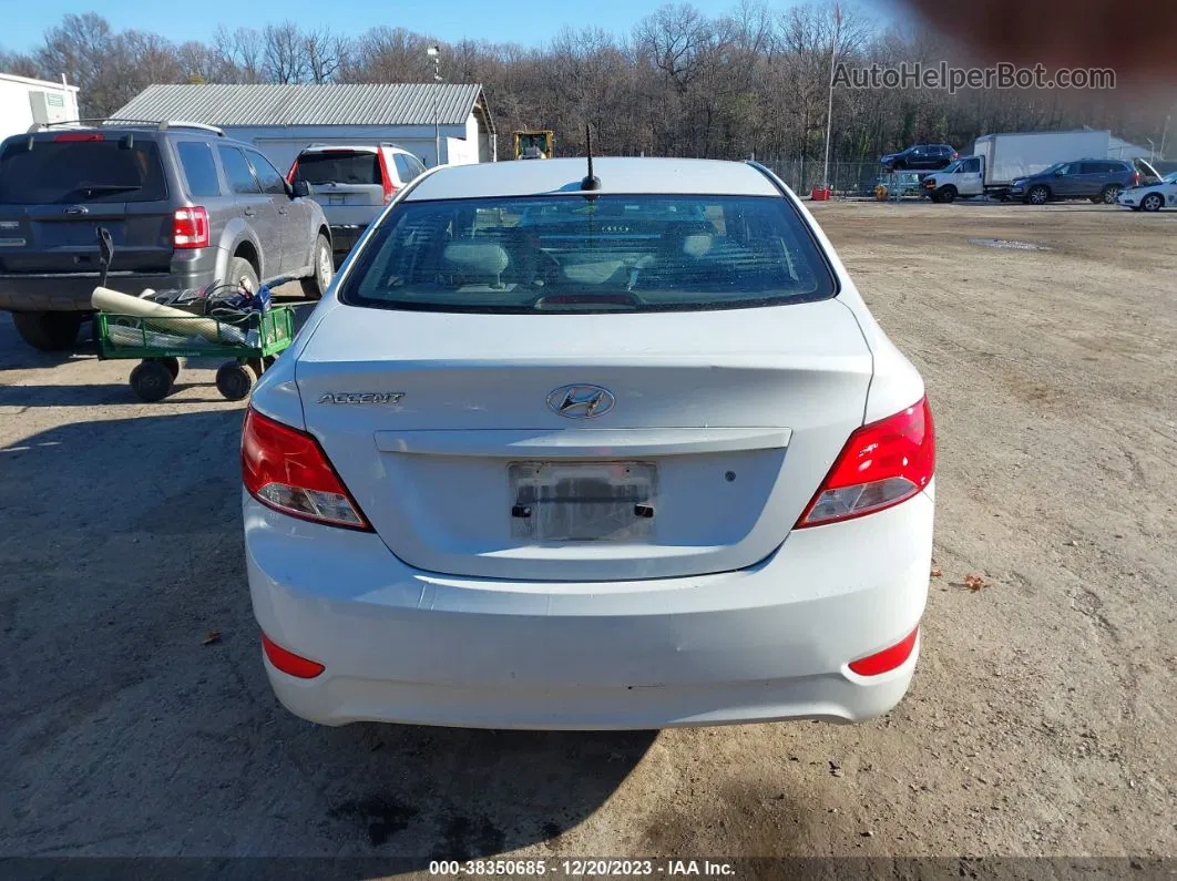 2017 Hyundai Accent Se White vin: KMHCT4AE4HU379042