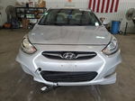 2013 Hyundai Accent Gls Silver vin: KMHCT4AE5DU501899