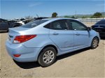 2013 Hyundai Accent Gls Blue vin: KMHCT4AE5DU554621