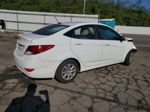 2014 Hyundai Accent Gls White vin: KMHCT4AE5EU600949