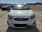 2014 Hyundai Accent Gls White vin: KMHCT4AE5EU606623