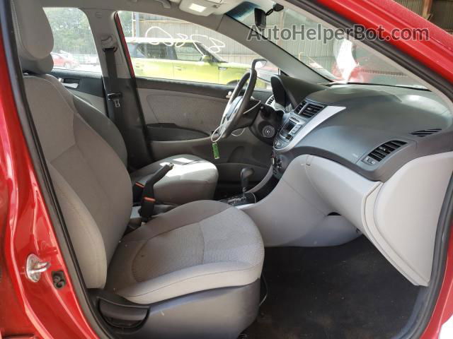 2014 Hyundai Accent Gls Красный vin: KMHCT4AE5EU691835