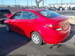 2014 Hyundai Accent Gls Red vin: KMHCT4AE5EU714479