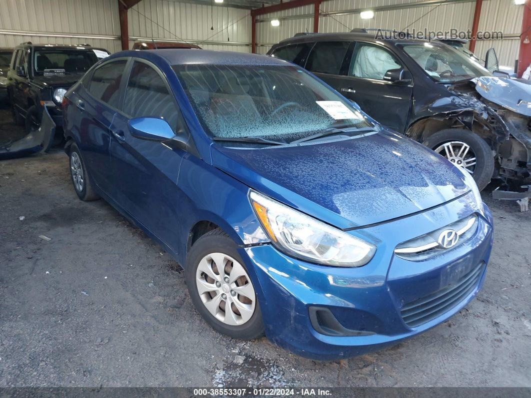 2015 Hyundai Accent Gls Blue vin: KMHCT4AE5FU796408