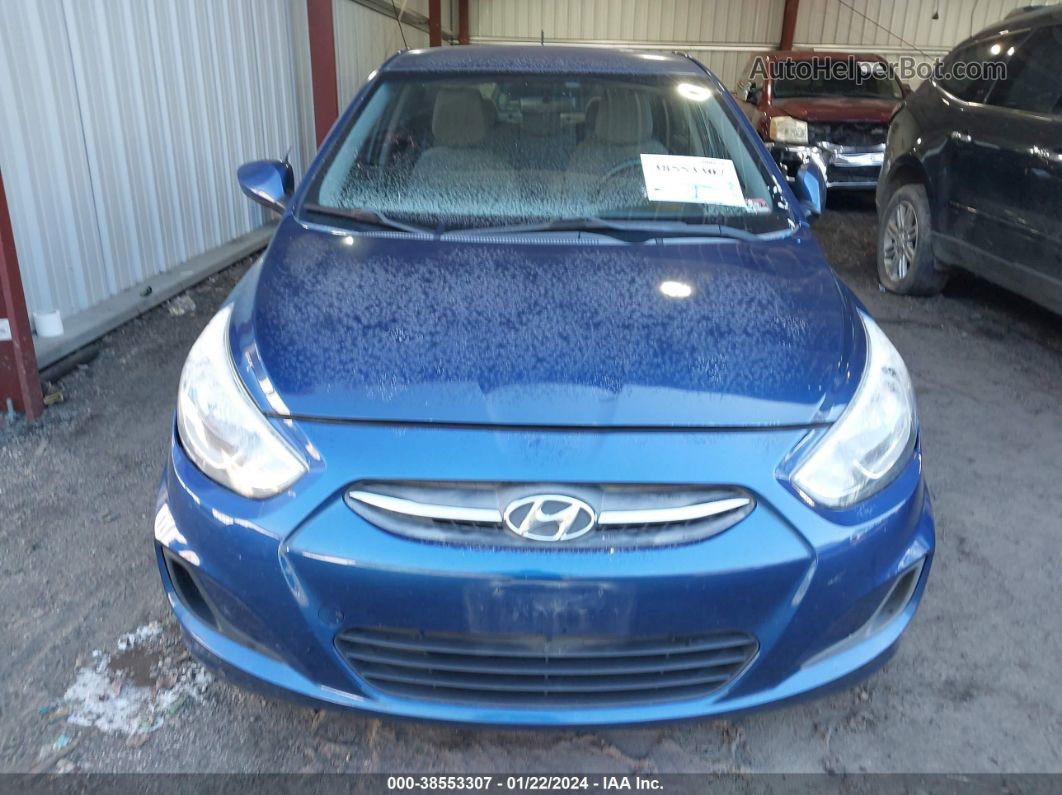 2015 Hyundai Accent Gls Blue vin: KMHCT4AE5FU796408