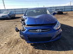 2015 Hyundai Accent Gls Blue vin: KMHCT4AE5FU804040