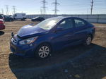 2015 Hyundai Accent Gls Blue vin: KMHCT4AE5FU804040