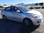 2015 Hyundai Accent Gls Silver vin: KMHCT4AE5FU834851