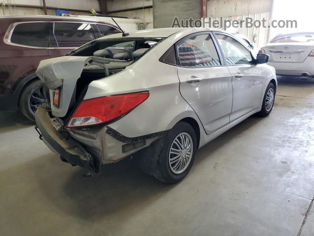 2015 Hyundai Accent Gls Серебряный vin: KMHCT4AE5FU859278