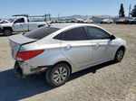 2015 Hyundai Accent Gls Silver vin: KMHCT4AE5FU863900