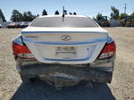 2015 Hyundai Accent Gls Silver vin: KMHCT4AE5FU863900