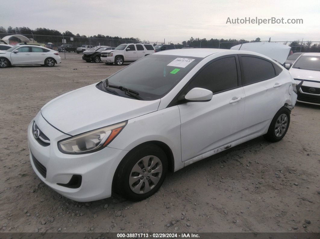 2015 Hyundai Accent Gls White vin: KMHCT4AE5FU872774