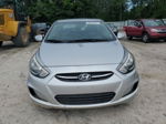 2015 Hyundai Accent Gls Silver vin: KMHCT4AE5FU879529