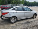 2015 Hyundai Accent Gls Silver vin: KMHCT4AE5FU879529