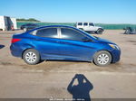 2015 Hyundai Accent Gls Dark Blue vin: KMHCT4AE5FU898288