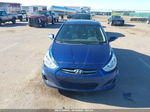 2015 Hyundai Accent Gls Dark Blue vin: KMHCT4AE5FU898288