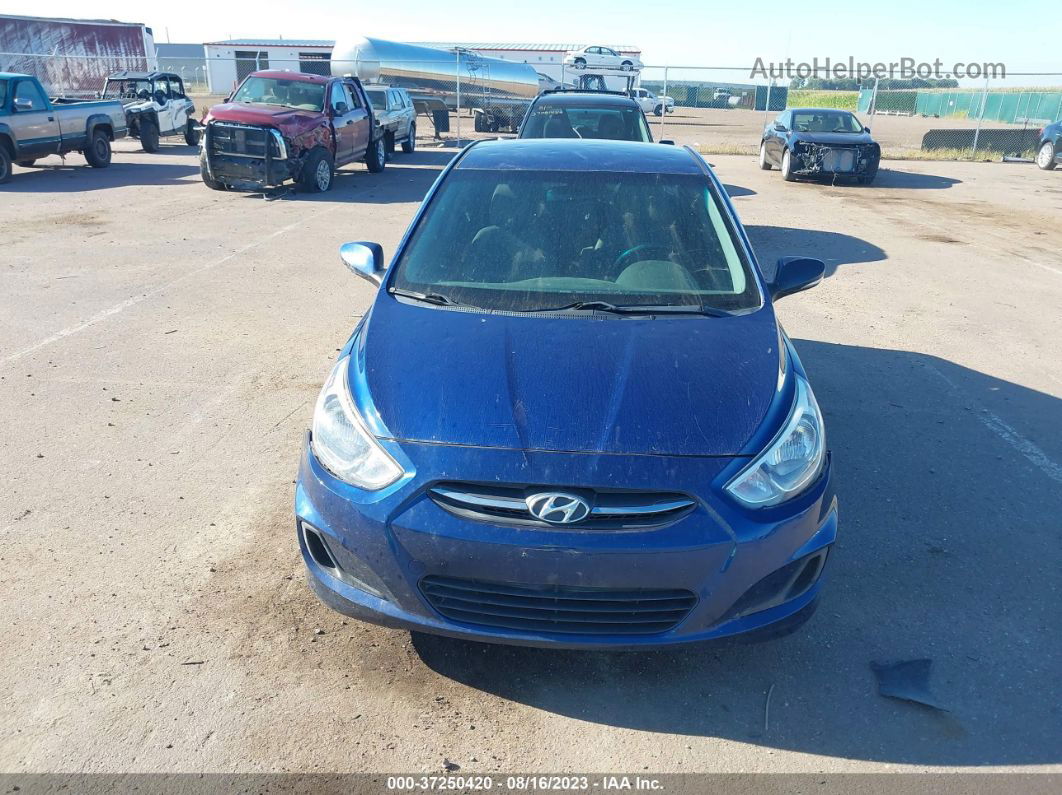 2015 Hyundai Accent Gls Dark Blue vin: KMHCT4AE5FU898288