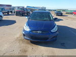 2015 Hyundai Accent Gls Dark Blue vin: KMHCT4AE5FU898288