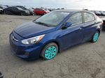 2015 Hyundai Accent Gls Blue vin: KMHCT4AE5FU903179