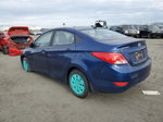 2015 Hyundai Accent Gls Синий vin: KMHCT4AE5FU903179