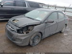 2015 Hyundai Accent Gls Gray vin: KMHCT4AE5FU916773