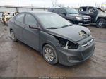 2015 Hyundai Accent Gls Gray vin: KMHCT4AE5FU916773