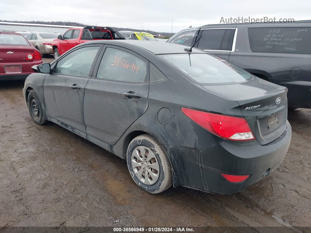 2015 Hyundai Accent Gls Gray vin: KMHCT4AE5FU916773