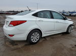 2016 Hyundai Accent Se White vin: KMHCT4AE5GU014433