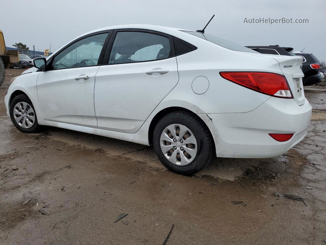 2016 Hyundai Accent Se Белый vin: KMHCT4AE5GU014433