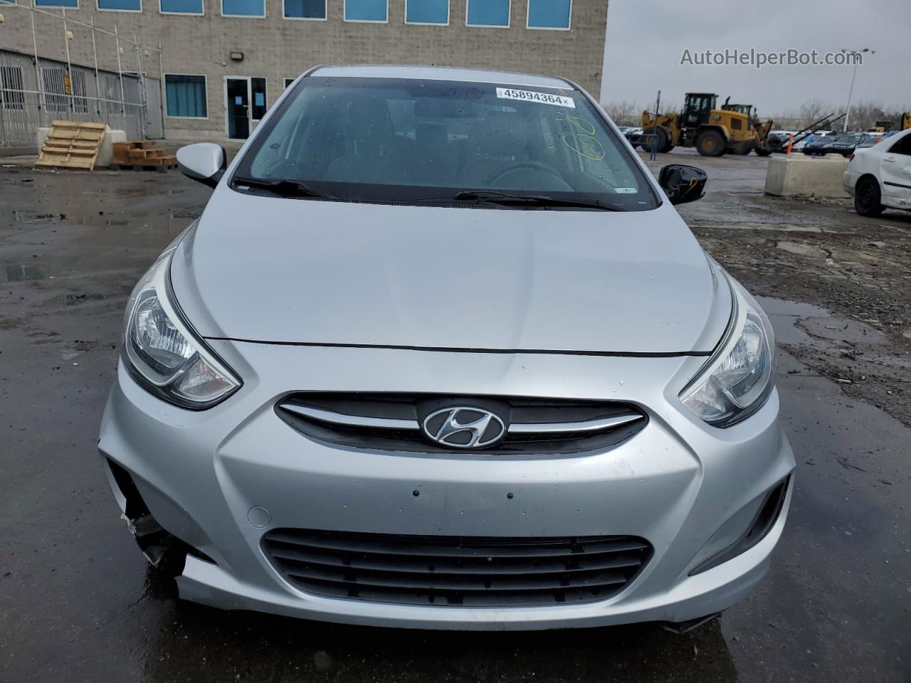 2016 Hyundai Accent Se Silver vin: KMHCT4AE5GU112698