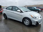 2016 Hyundai Accent Se Silver vin: KMHCT4AE5GU112698