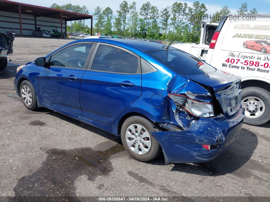 2016 Hyundai Accent Se Blue vin: KMHCT4AE5GU137293