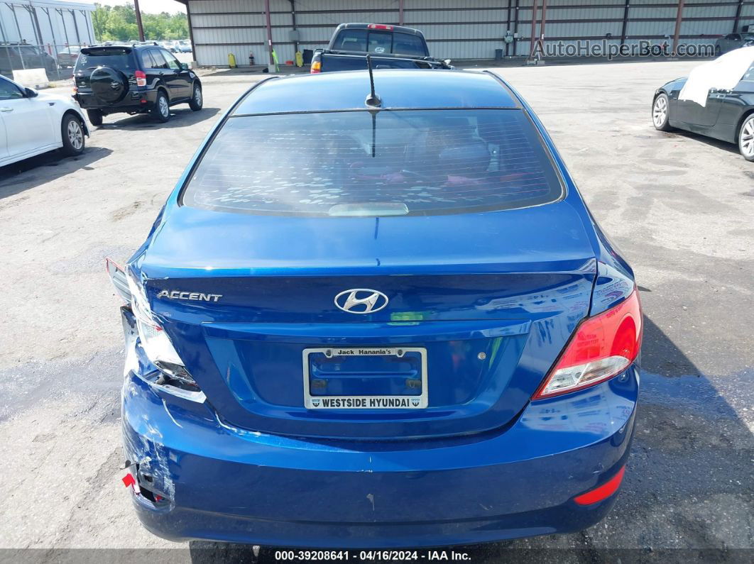 2016 Hyundai Accent Se Blue vin: KMHCT4AE5GU137293