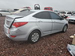 2016 Hyundai Accent Se Silver vin: KMHCT4AE5GU998604