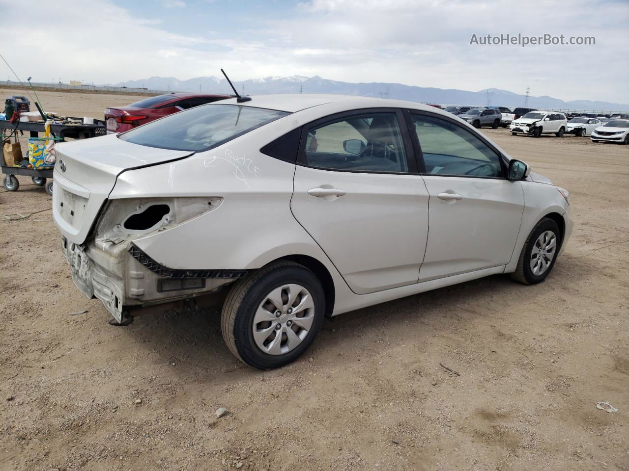 2017 Hyundai Accent Se Tan vin: KMHCT4AE5HU190352