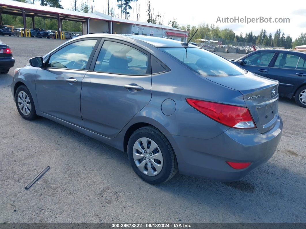 2017 Hyundai Accent Se Синий vin: KMHCT4AE5HU247441