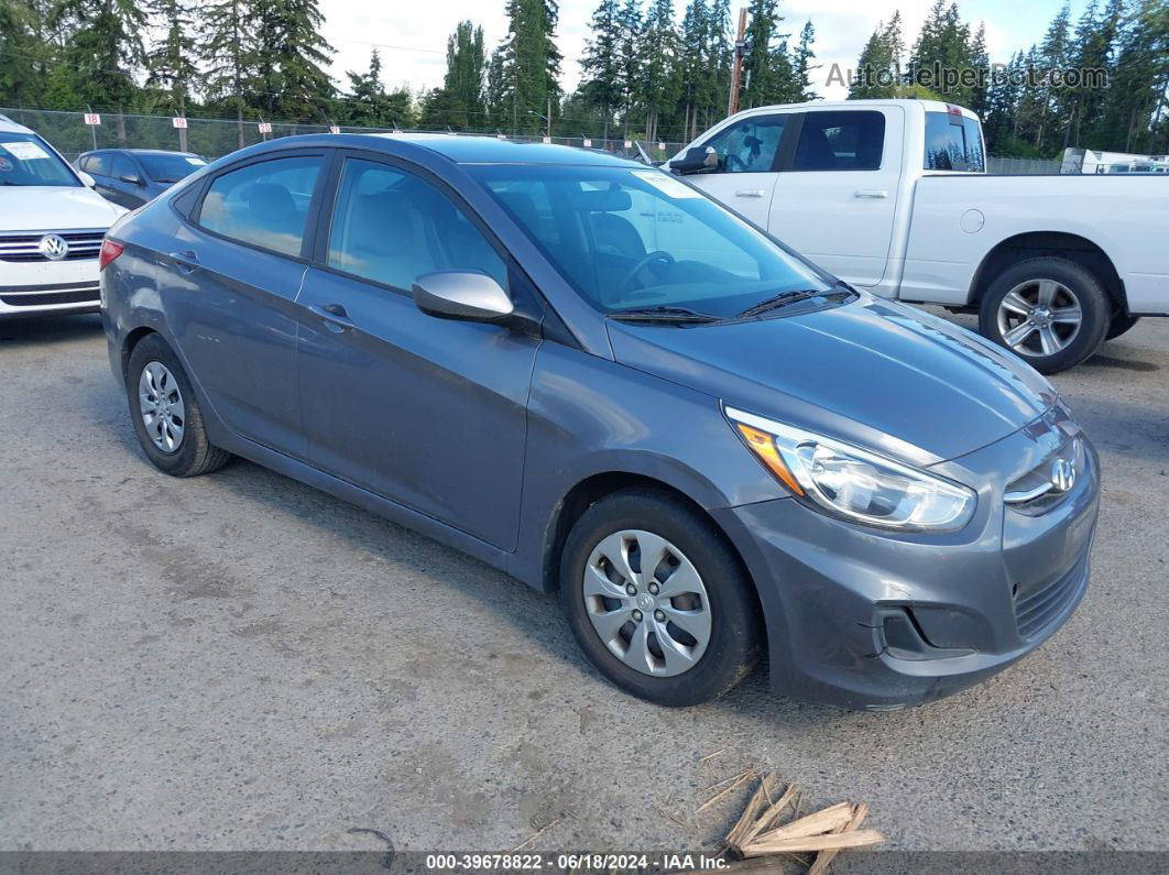 2017 Hyundai Accent Se Blue vin: KMHCT4AE5HU247441