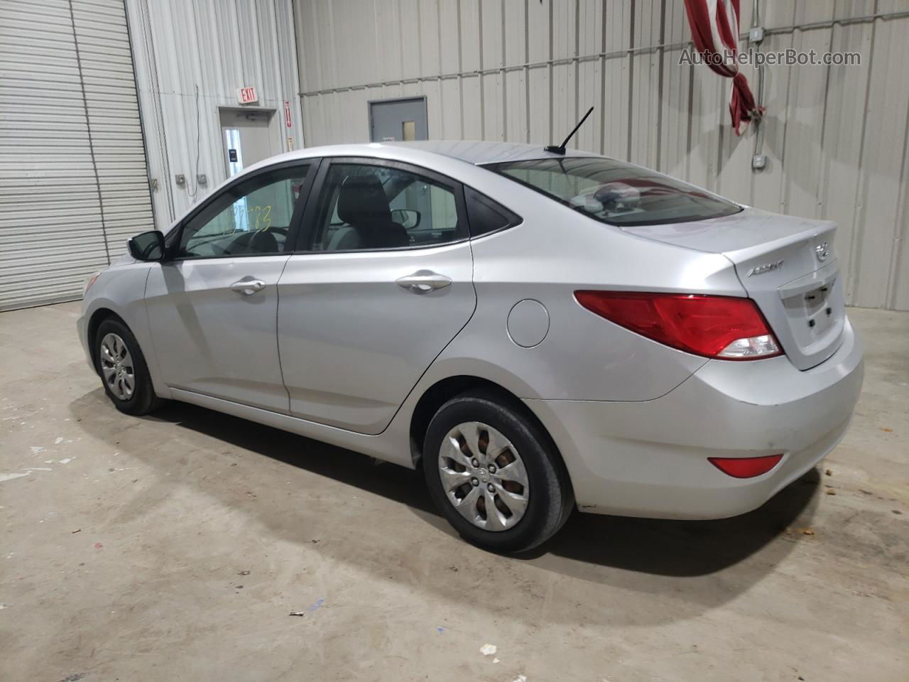 2017 Hyundai Accent Se Silver vin: KMHCT4AE5HU288328