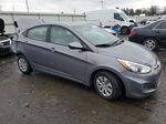 2017 Hyundai Accent Se Gray vin: KMHCT4AE5HU308318