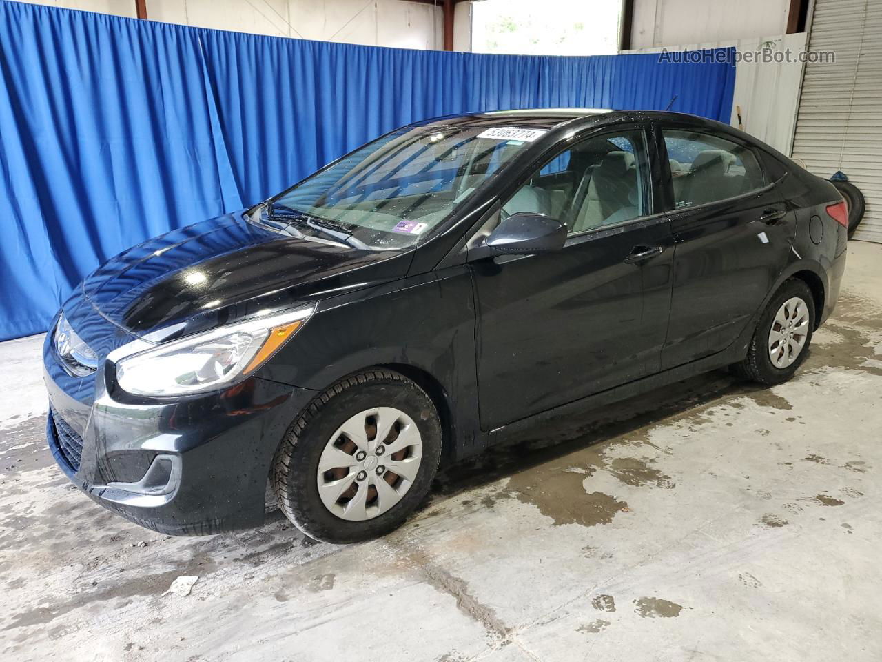 2017 Hyundai Accent Se Black vin: KMHCT4AE5HU353887