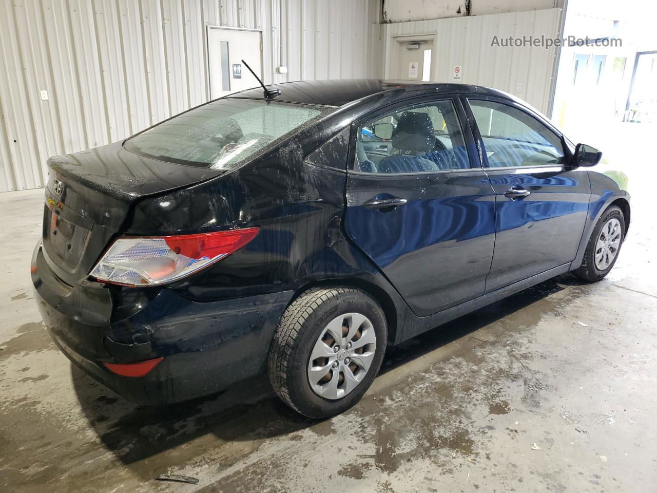 2017 Hyundai Accent Se Black vin: KMHCT4AE5HU353887