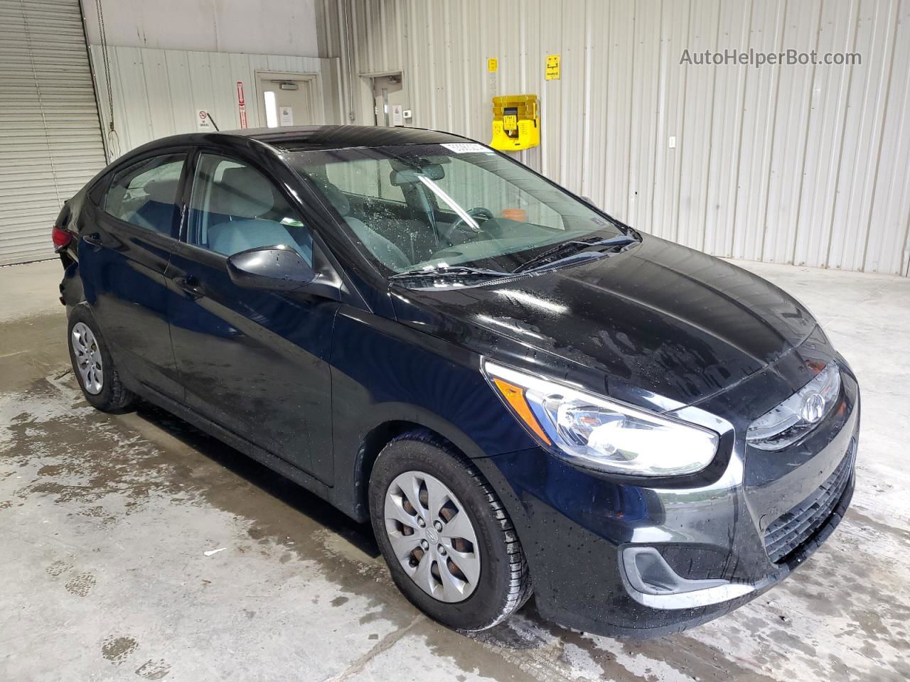 2017 Hyundai Accent Se Черный vin: KMHCT4AE5HU353887