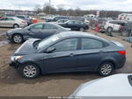 2013 Hyundai Accent Gls Gray vin: KMHCT4AE6DU368814