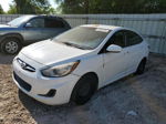 2013 Hyundai Accent Gls White vin: KMHCT4AE6DU400077