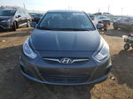 2013 Hyundai Accent Gls Gray vin: KMHCT4AE6DU406493