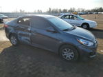 2013 Hyundai Accent Gls Gray vin: KMHCT4AE6DU406493