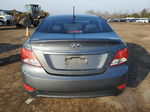 2013 Hyundai Accent Gls Gray vin: KMHCT4AE6DU406493