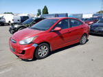 2013 Hyundai Accent Gls Red vin: KMHCT4AE6DU548066